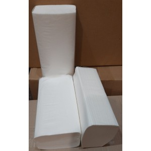 Паперові рушники (V) білі 150шт (широкі)